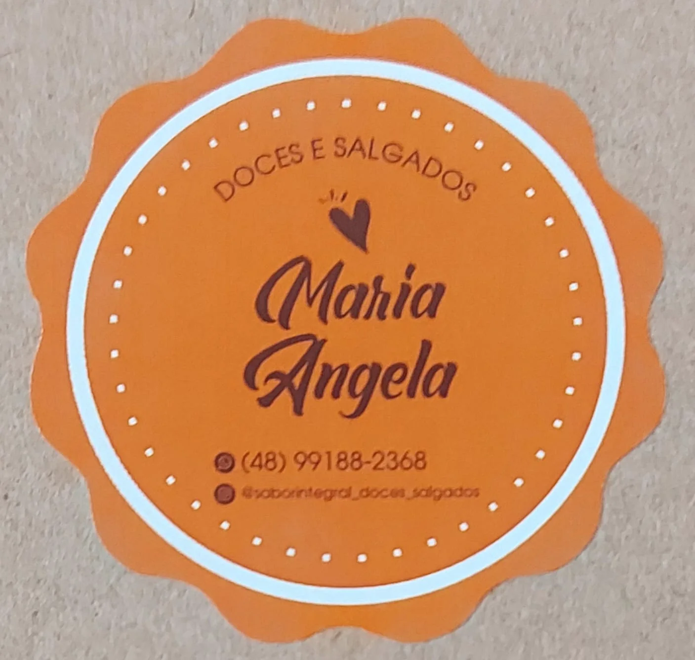 Logo Maria Angela - Doces e Salgados